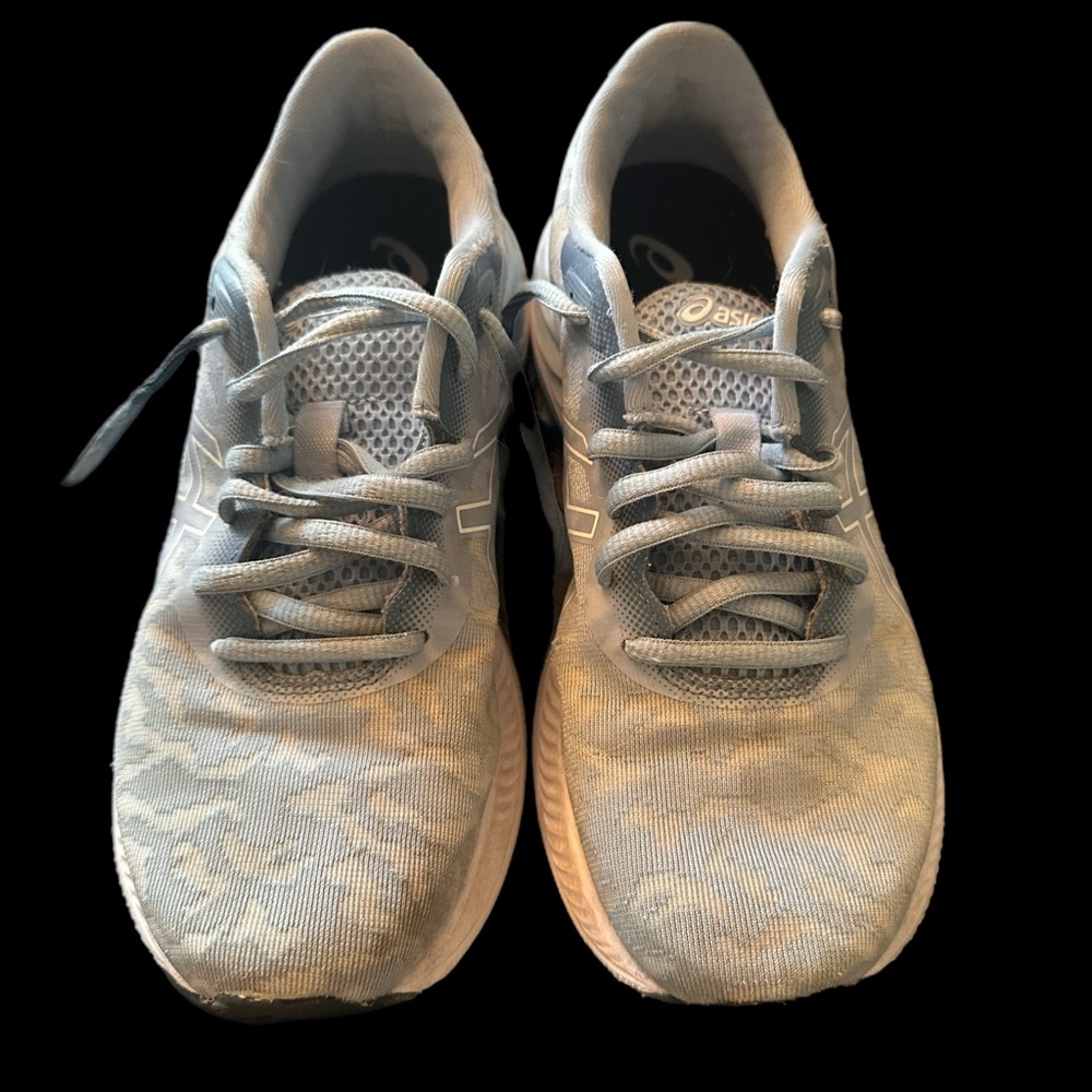 Asics Women's Shoes - Gray and Light Blue